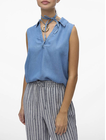 VMHARPER SL COLLAR SHORT TENCEL TOP GA