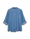 VMBREE 7/8 SLEEVE LOOSE TENCEL SHIRT GA