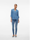 VMBREE 7/8 SLEEVE LOOSE TENCEL SHIRT GA