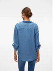 VMBREE 7/8 SLEEVE LOOSE TENCEL SHIRT GA