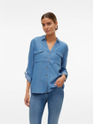 VMBREE 7/8 SLEEVE LOOSE TENCEL SHIRT GA