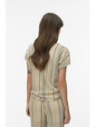 VMDEMI SS V-NECK TOP JRS GA