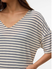 VMHOLLI 2/4 V-NECK LOOSE TOP JRS