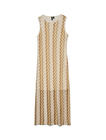 VMTERESA SL O-NECK 7/8 DRESS JRS GA