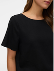 VMMYMILO SS O-NECK TOP WVN GA BOO