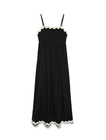 VMJENNA SINGLET ANKLE DRESS WVN BTQ GA