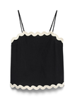 VMJENNA SINGLET TOP WVN BTQ GA