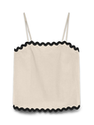 VMJENNA SINGLET TOP WVN BTQ GA