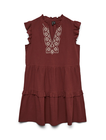 VMDICTHE EMB SHORT DRESS WVN GA