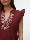VMDICTHE EMB SHORT DRESS WVN GA
