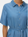 VMBREE SS SHORT TENCEL SHIRT DRESS