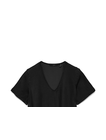 VMBREE SS V-NECK TENCEL TOP