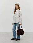 VMANYA LS LOOSE TIE SHIRT WVN