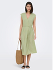 JDYDIVYA LIFE S/L MIDI DRESS WVN DIA