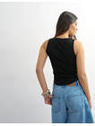 TSBRITT SL RIB SCOOP CURVE HEM VEST JRS