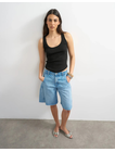 TSBRITT SL RIB SCOOP CURVE HEM VEST JRS
