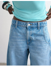 TSJOA DENIM BARREL JORT MB