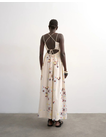 TSMIKA STRAPPY BACK MAXI DRESS WVN