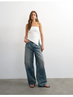 TSMADISON SPILD SIDE BANDEAU TOP JRS