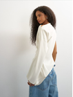 TSTENA ONE SHOULDER LS TOP WVN