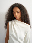 TSTENA ONE SHOULDER LS TOP WVN