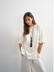 TSRIKKA OVERSIZED KNOT TEE JRS