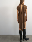 TSOLIVIA SCARF NECK MINI DRESS WVN