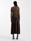 TSMAYA SATIN MIDI SKIRT WVN