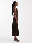 TSMAYA SATIN MIDI SKIRT WVN