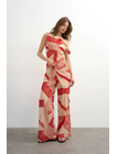 TSNOEL CHIFFON WIDE LEG TROUSERS WVN