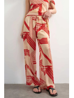 TSNOEL CHIFFON WIDE LEG TROUSERS WVN