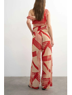 TSNOEL CHIFFON WIDE LEG TROUSERS WVN