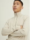 JJEEMIL KNIT HALF ZIP NOOS