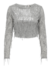 ONLSPACY LS CROPPED SEQUINS TOP WVN