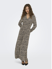 ONLNOVA LIFE VIS L/S RENNA LONG DRESS