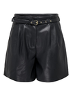 ONLHEIDI FAUX LEATHER SHORTS OTW NOOS