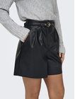 ONLHEIDI FAUX LEATHER SHORTS OTW NOOS