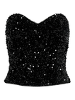 ONLCONFIDENCE SEQUINS HEART TOP JRS