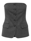 ONLMARNIE S/L BUT TUBE WAISTCOAT TLR