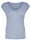 ONLSILVERY S/S V NECK LUREX TOP JRS NOOS
