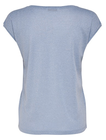 ONLSILVERY S/S V NECK LUREX TOP JRS NOOS
