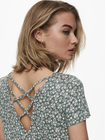 ONLBERA BACK LACE UP S/S DRESS JRS NOOS