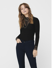 ONLTILDE L/S HIGH NECK LACE TOP JRS NOOS