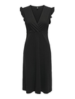 ONLMAY LIFE S/L WRAP MIDI DRESS JRS