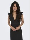 ONLMAY LIFE S/L WRAP MIDI DRESS JRS