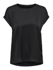 ONLLIEKE S/S SATIN MIX TOP WVN NOOS