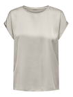 ONLLIEKE S/S SATIN MIX TOP WVN NOOS