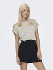 ONLLIEKE S/S SATIN MIX TOP WVN NOOS