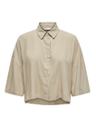 ONLASTRID LIFE 2/4 CROP SHIRT WVN NOOS