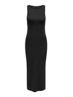 ONLEA S/L LONG SLIT DRESS JRS